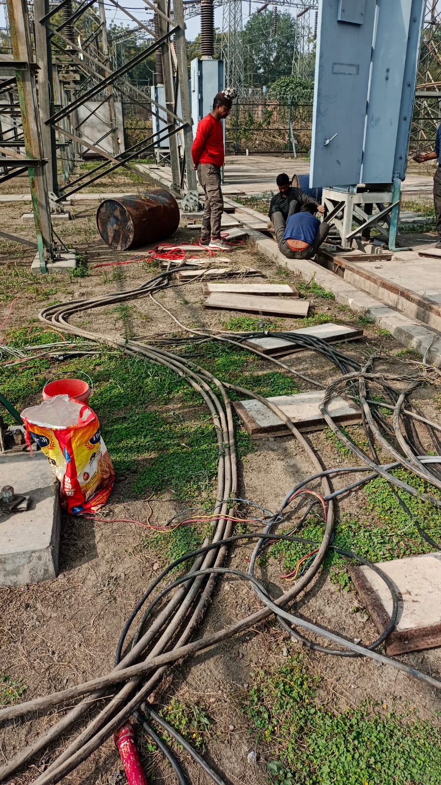 Foundation & Cable Work
